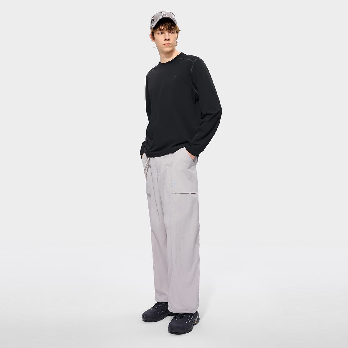 Футболка FILA FUSION URBAN TECH Футболка Мужской Глубокий черный - изображение 6