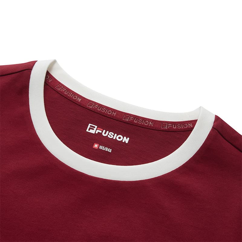 Футболка FILA FUSION FOB T Рубашка Женская Ржаво-Красная - изображение 3
