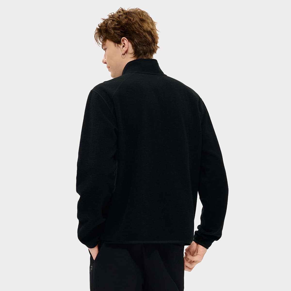 Худи FILA FUSION URBAN TECH Толстовка Мужской Черный - изображение 5