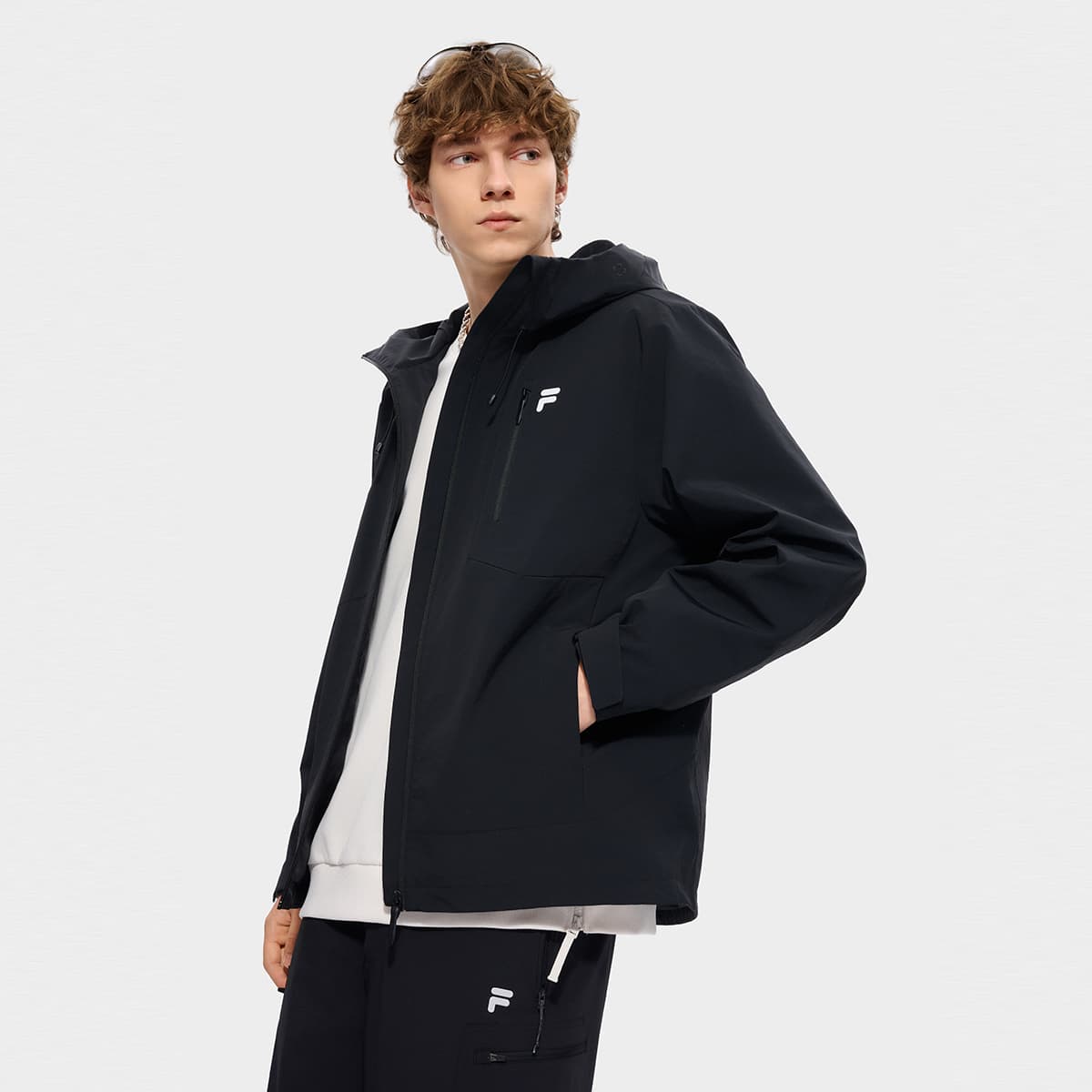 Куртка FILA FUSION FOB Куртка Унисекс Глубокий черный - изображение 3