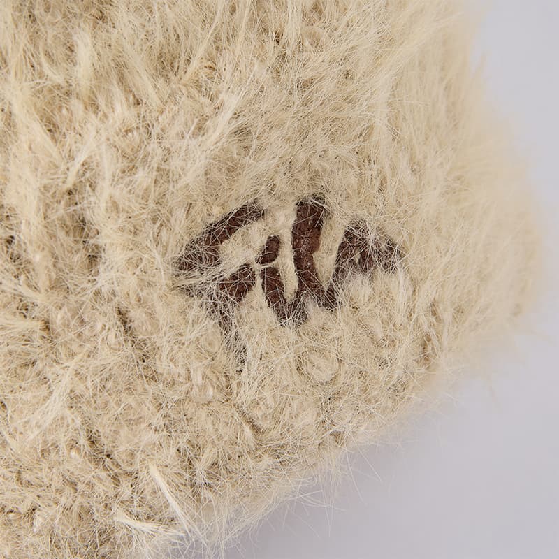 Шапка FILA FUSION Акрил Полиамид Овечья шерсть Шапка-бини Женская Осенние листья Хаки - изображение 5