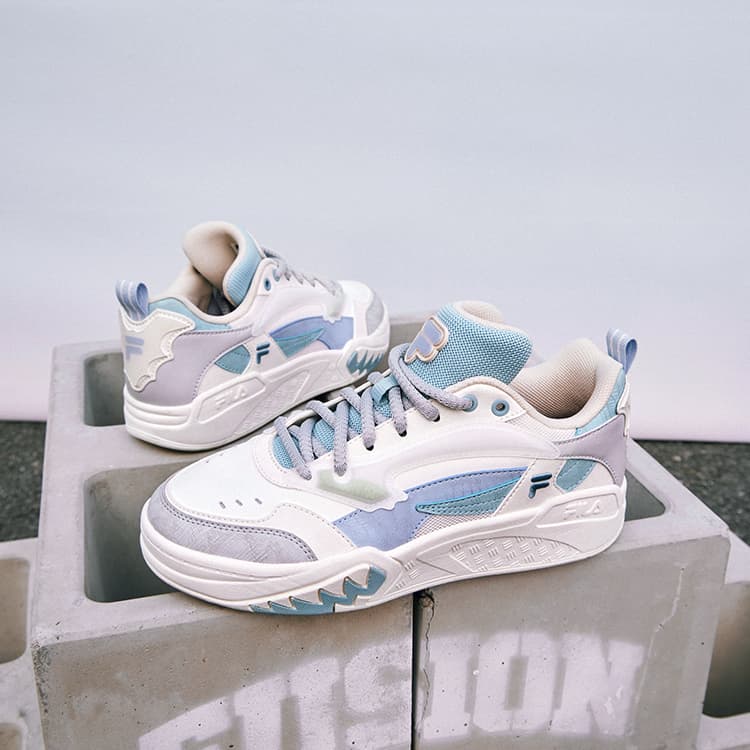 Кроссовки для баскетбола FILA FUSION DESPERADO LOW Синтетическая кожа Низкие кроссовки для баскетбола Женские Белые - изображение 10
