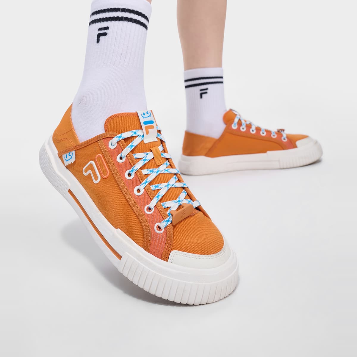 Кроссовки FILA FUSION Wallride Текстиль Синтетическая кожа Низкие кеды для скейтбординга Женские - изображение 8