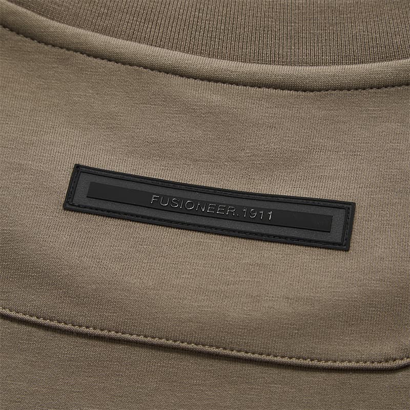 Худи FILA FUSION FUSIONEER REEF Речно-каменный серый Мужской Толстовки - изображение 5