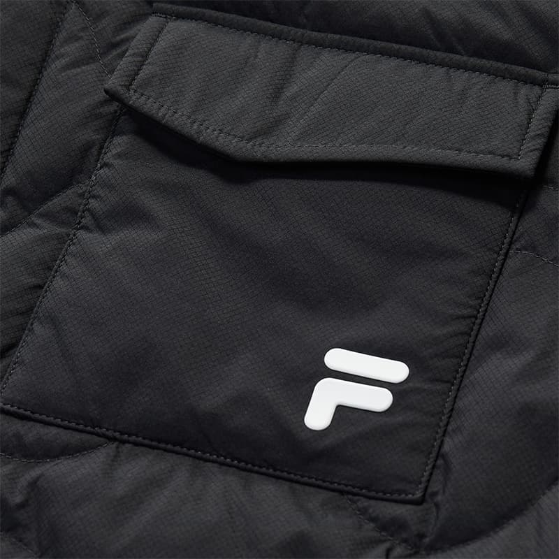 Зимняя куртка FILA FUSION LIFE Глубокий черный BK Унисекс Пуховики - изображение 6