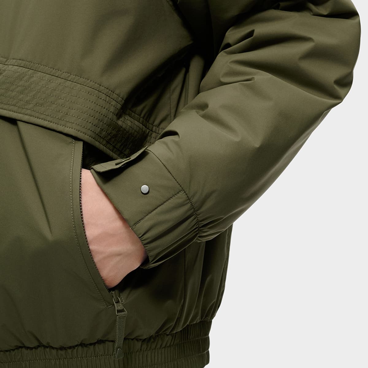 Зимняя куртка пуховик FILA FUSION FUSIONEER Мужская пуховая куртка Deep Jasper - изображение 7
