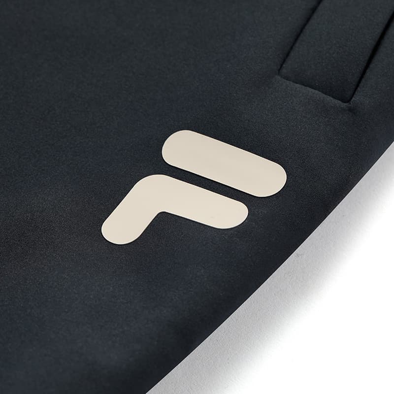 Штаны FILA FUSION Вязаные тренировочные брюки мужские глубокий черный - изображение 8