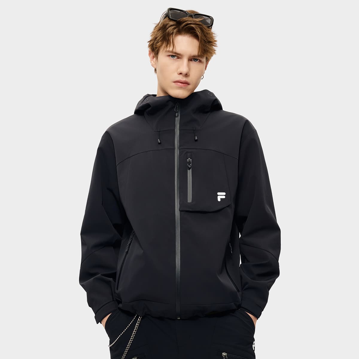 Куртка FILA FUSION FOB Куртка Унисекс Черная - изображение 4