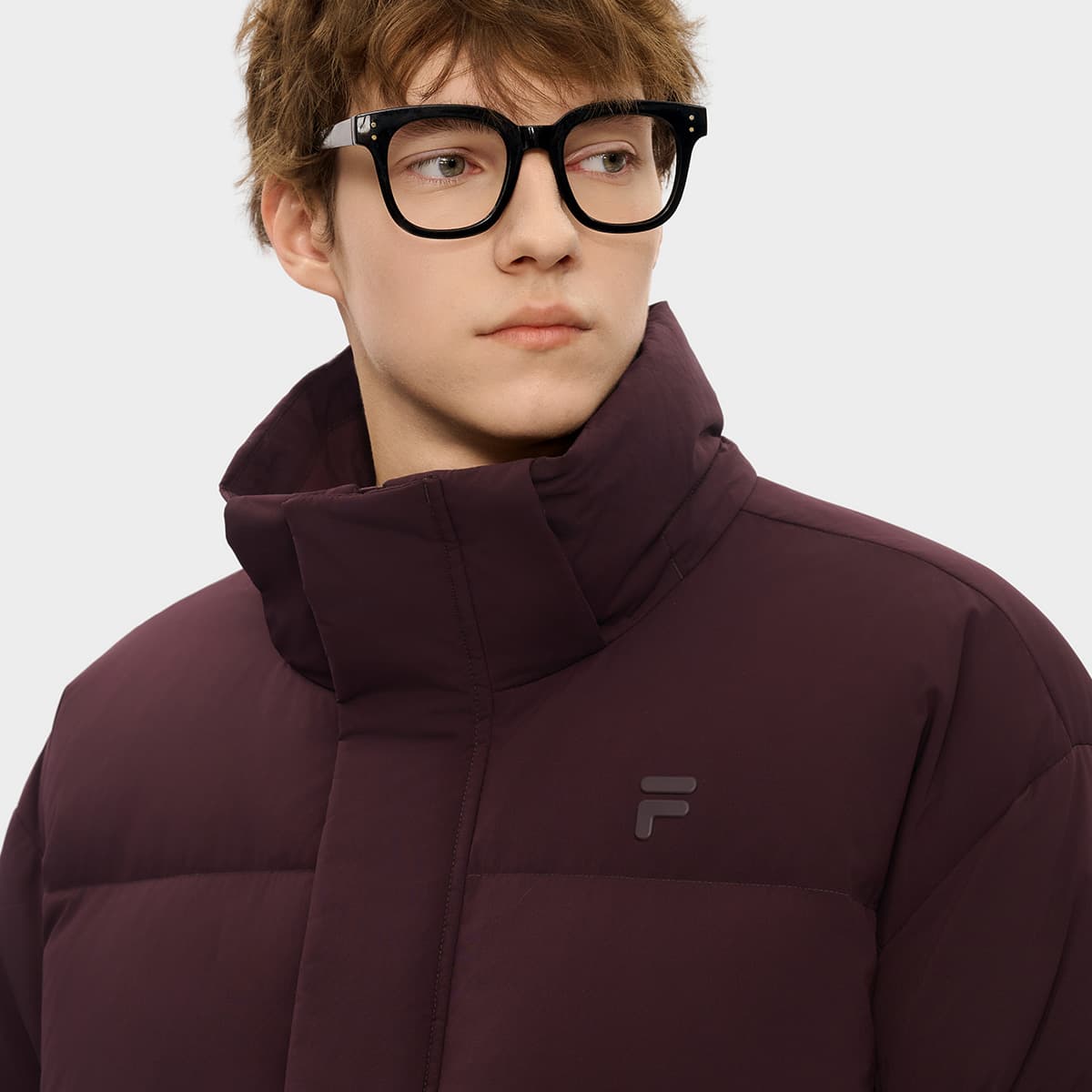 Зимняя куртка FILA FUSION FOB Пуховик Мужской Rotten Деревянный материал Умбра - изображение 7