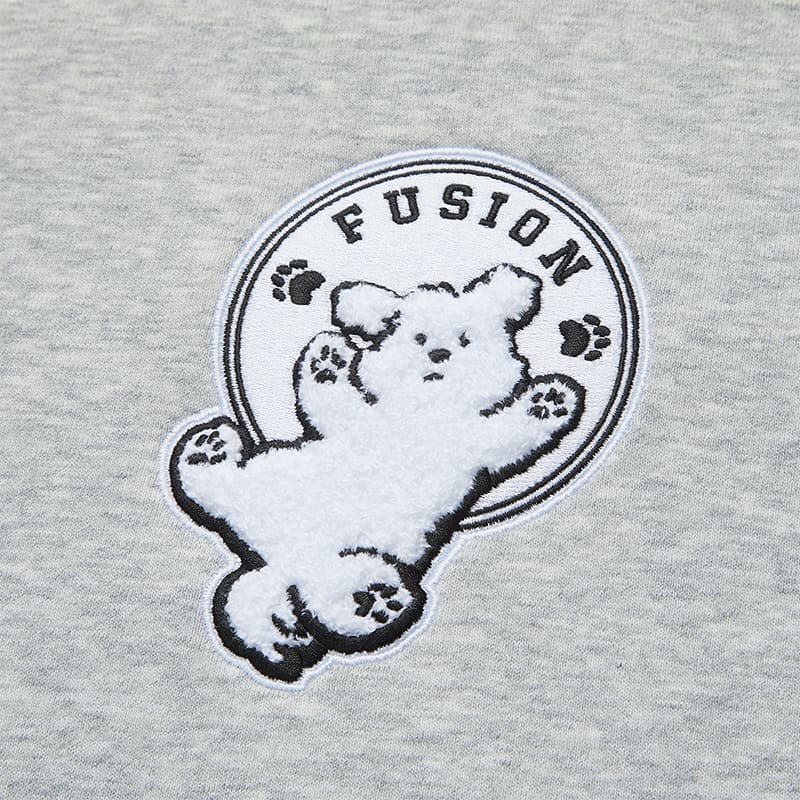 Кофта FILA FUSION FOB BC04 Фотиния Серый Серый Унисекс Свитшоты - изображение 4