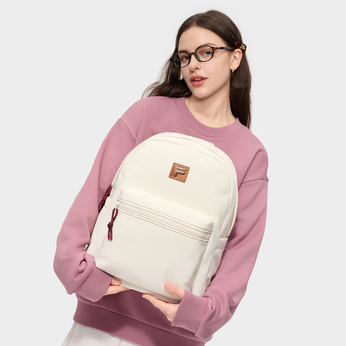 Рюкзак FILA FUSION FILA FUSION CLASSICS Ткань Рюкзак Унисекс Сахар Белый - изображение 4