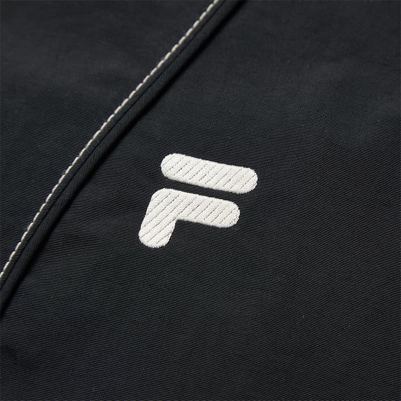 FILA FUSION Хлопковый пуховик женский глубокий черный - изображение 4