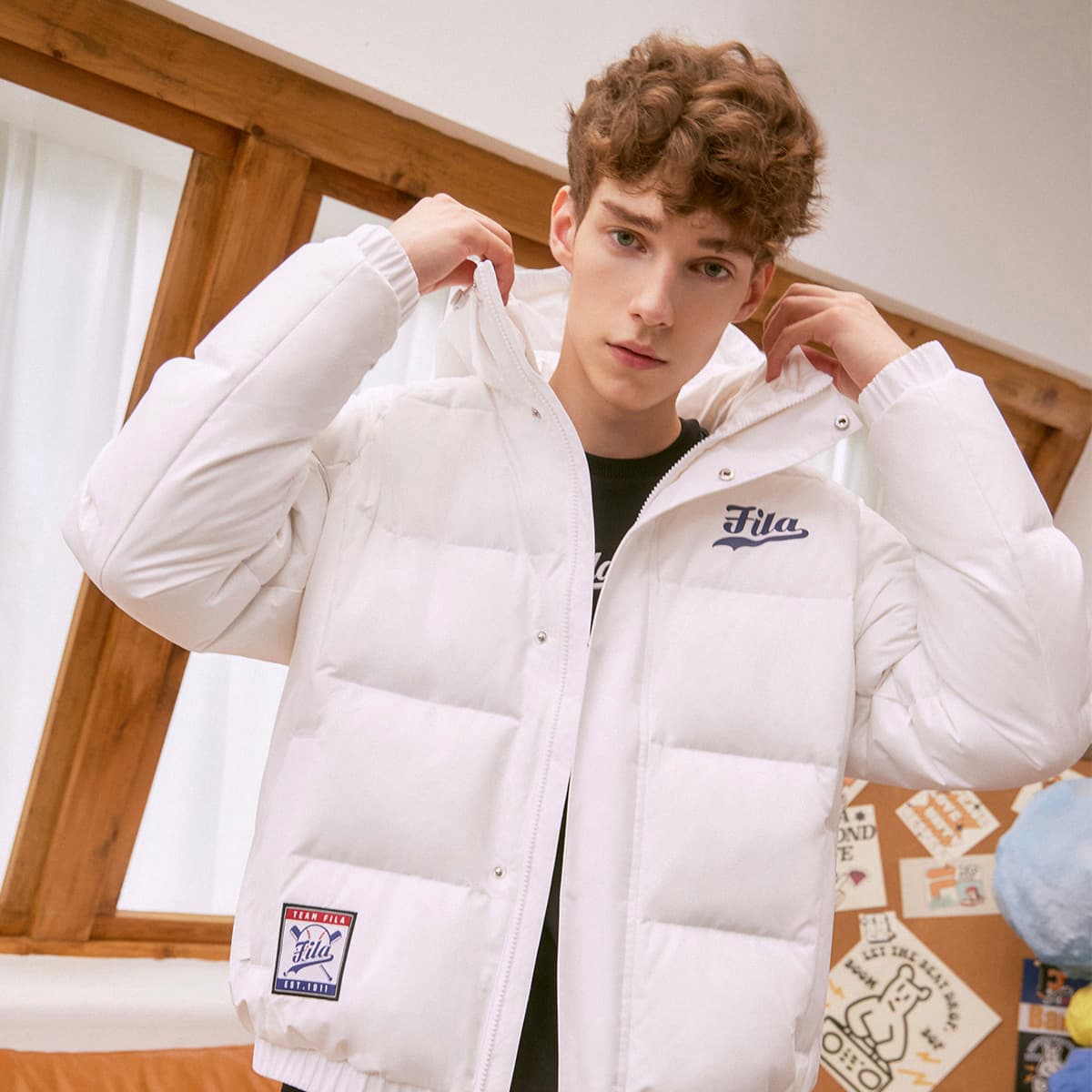 Зимняя куртка FILA FUSION2023 - изображение 3