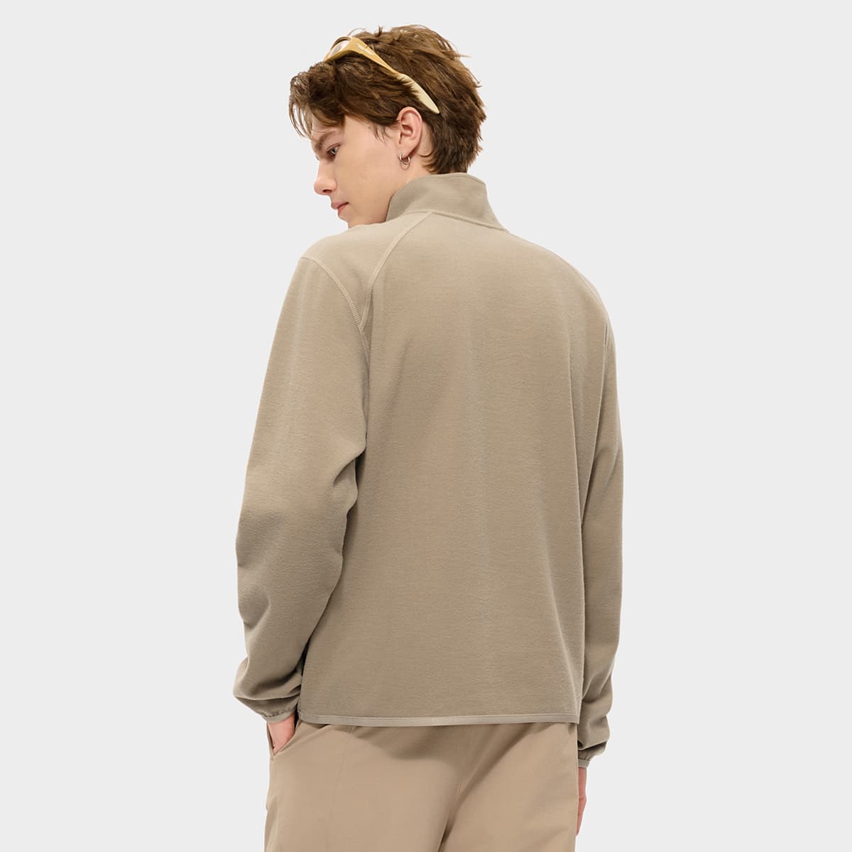 Худи FILA FUSION URBAN TECH Толстовка Мужской Дюна - изображение 5