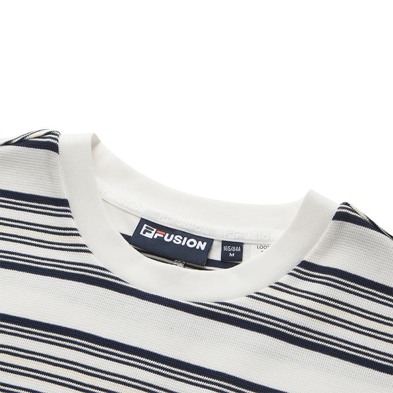Футболка FILA FUSION Короткий рукав T-рубашка Женская Молочно-туманный белый - изображение 3