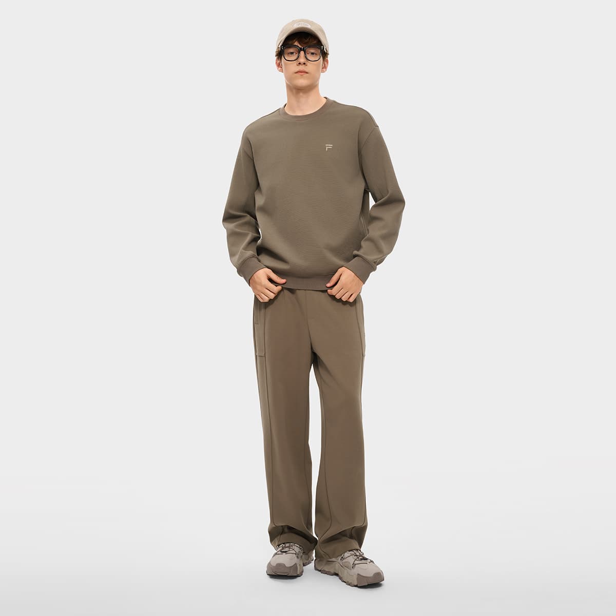 Худи FILA FUSION FUSIONEER Пастбище Лесной зеленый Мужской Толстовки - изображение 6