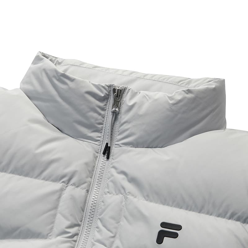 Куртка FILA FUSION FOB Пуховый жилет Унисекс Туманный Серый - изображение 3