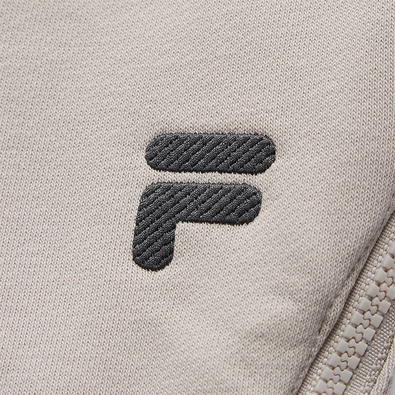 Штаны FILA FUSION Полные Брюки Мужские Pearl Cloud Серый - изображение 5