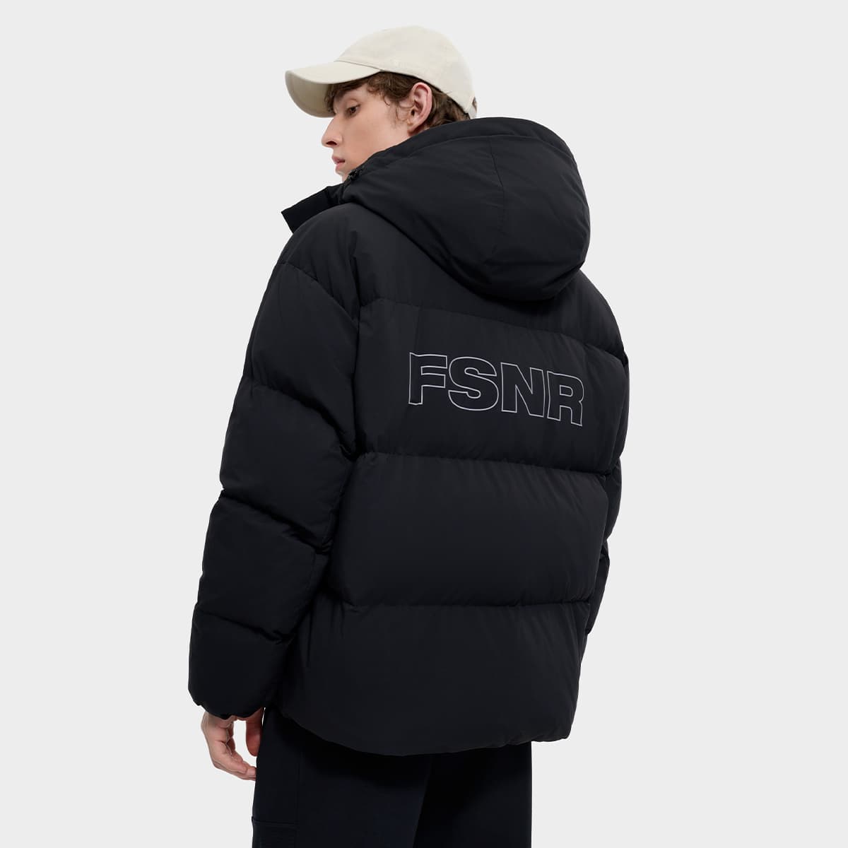 Зимняя куртка FILA FUSION FUSIONEER Пуховик Мужской Глубокий черный - изображение 5