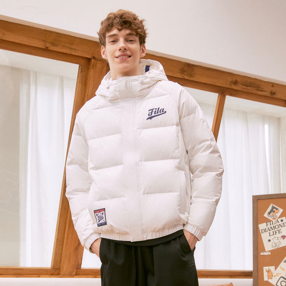 Зимняя куртка FILA FUSION2023 - изображение 4