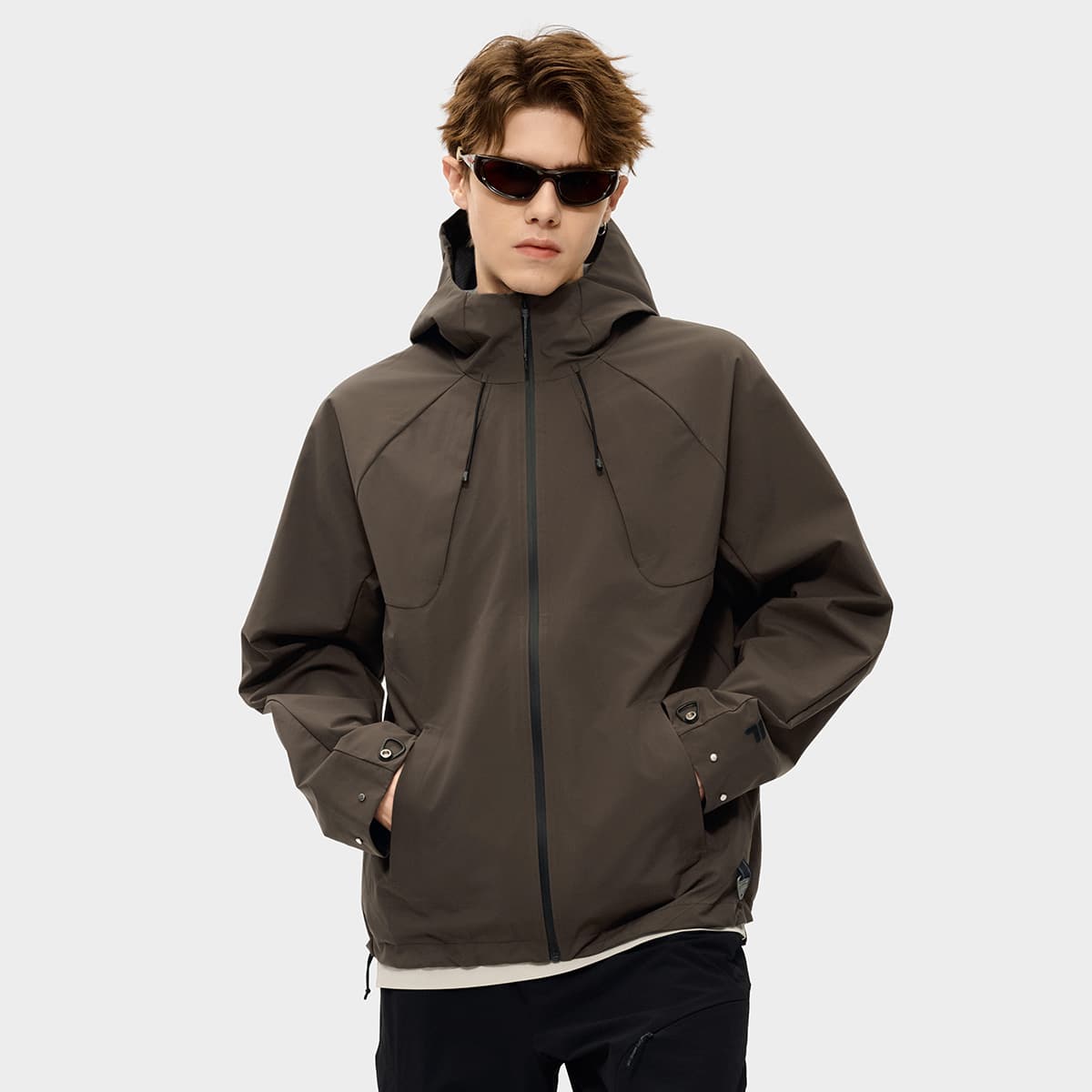 Ветровка FILA FUSION URBAN TECH Тренчкот Мужской Сандаловое дерево Чайный умбровый - изображение 3