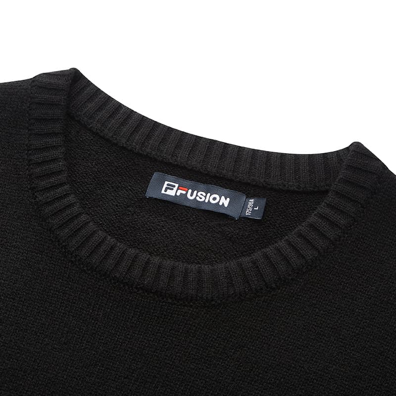 FILA FUSION Life Трикотаж Мужской Dark Current Черный - изображение 3