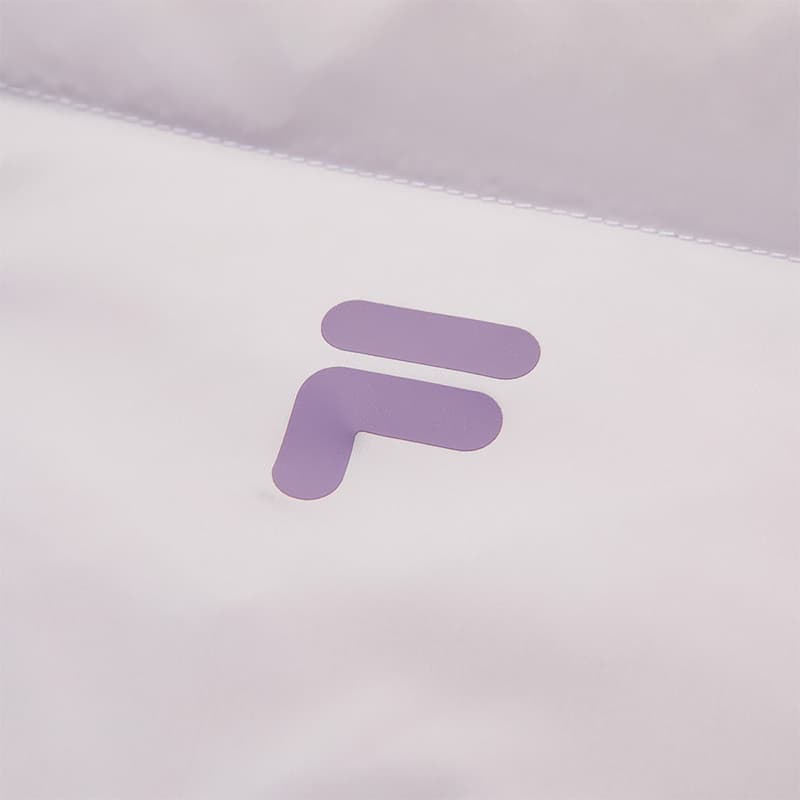 Зимняя куртка FILA FUSION FOB Пуховик Унисекс Ароматизированный Лотосовый корень Пудра - изображение 4
