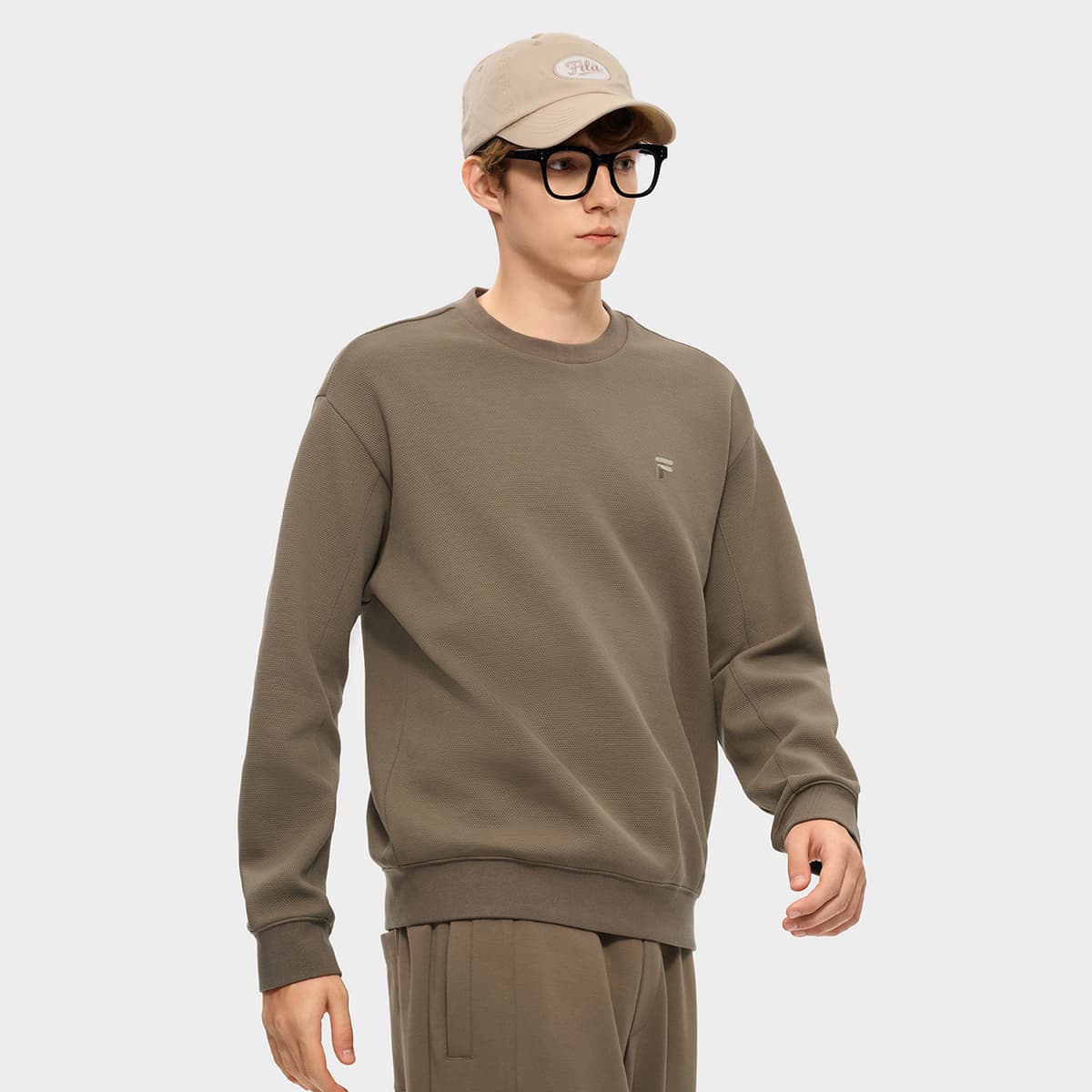 Худи FILA FUSION FUSIONEER Пастбище Лесной зеленый Мужской Толстовки - изображение 7