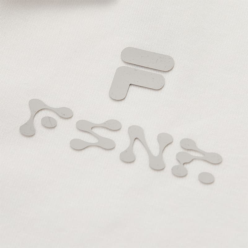 FILA FUSION Life Polo Женское Облачный Белый - изображение 4