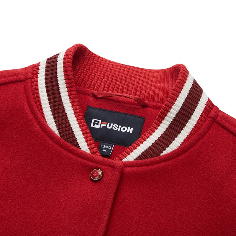 FILA FUSION X Dimitri Бейсбольная куртка Женские Манго Фиолетовый Красный - изображение 3