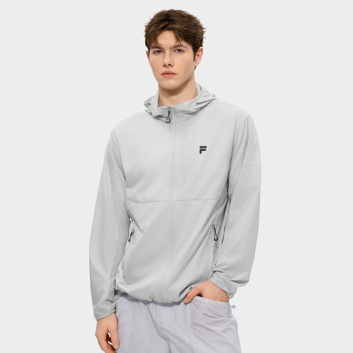 Куртка FILA FUSION FOB Куртка Унисекс MISTY Серый - изображение 3