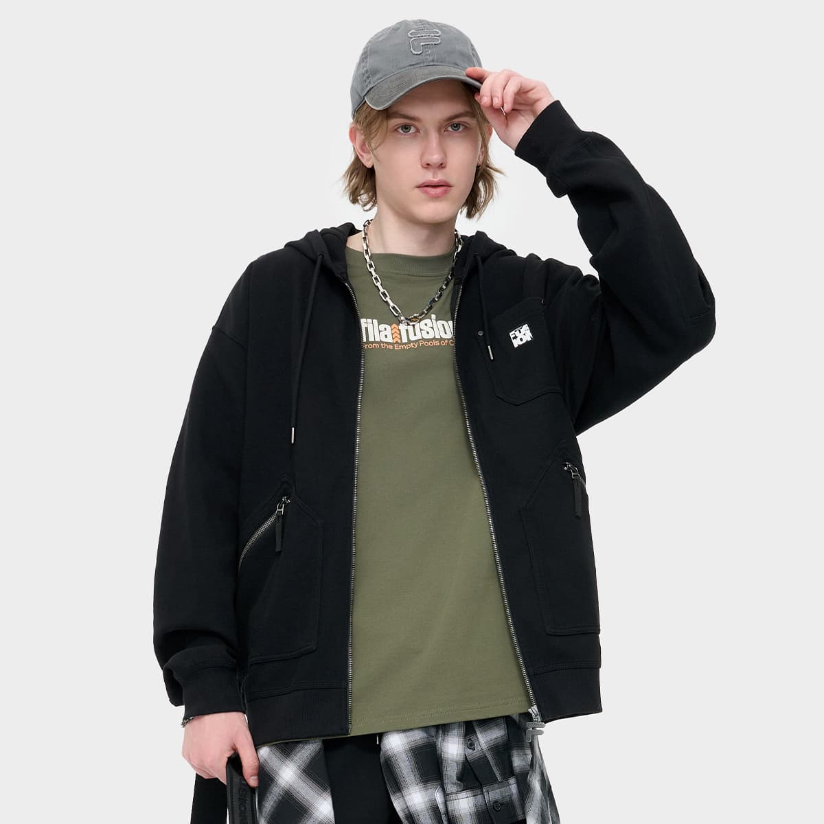 Куртка FILA FUSION Куртка Мужская Глубокий Черный - изображение 3