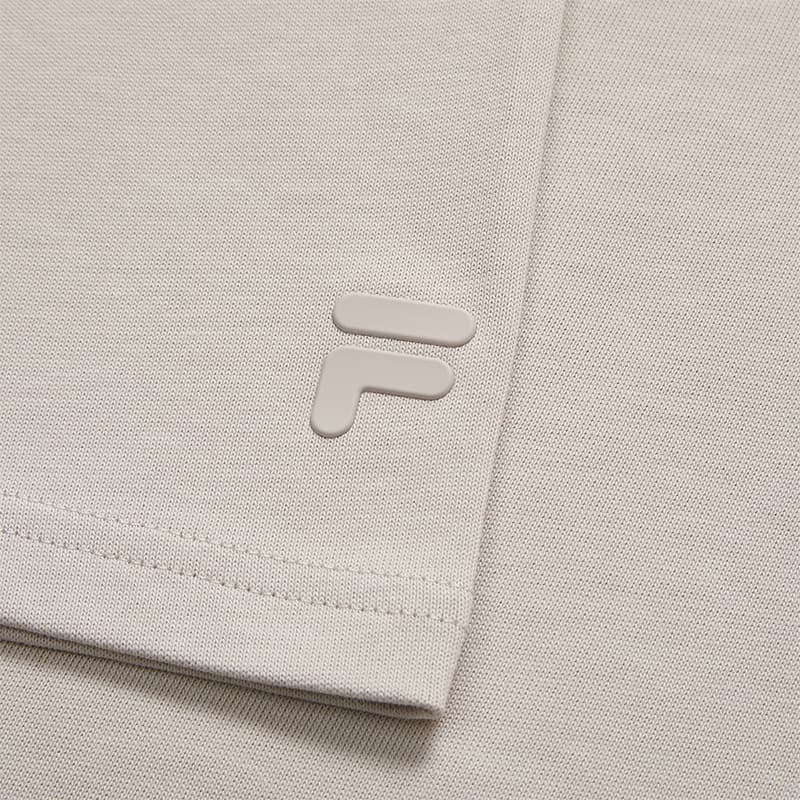 Футболка FILA FUSION FUSIONEER T Рубашка Мужская Светло-Серебристо-Серый - изображение 6