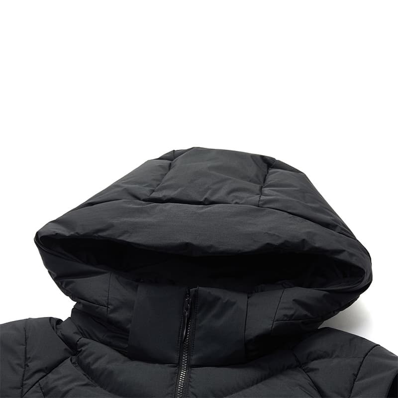 Куртка FILA FUSION Пуховый жилет Мужской Глубокий черный - изображение 3