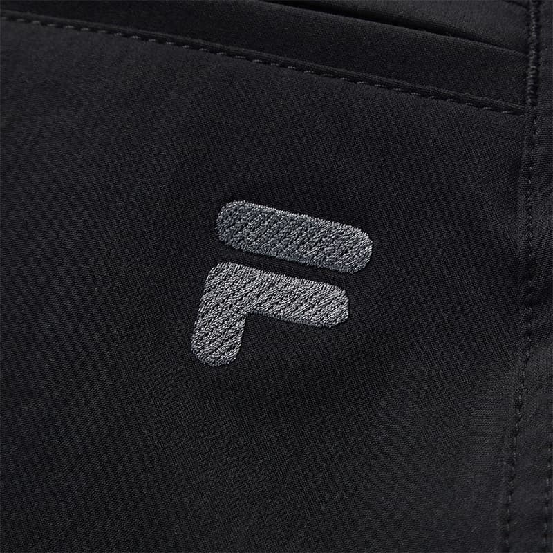 Шорты FILA FUSION Рабочий стиль Повседневные шорты Женские Глубокий черный - изображение 4