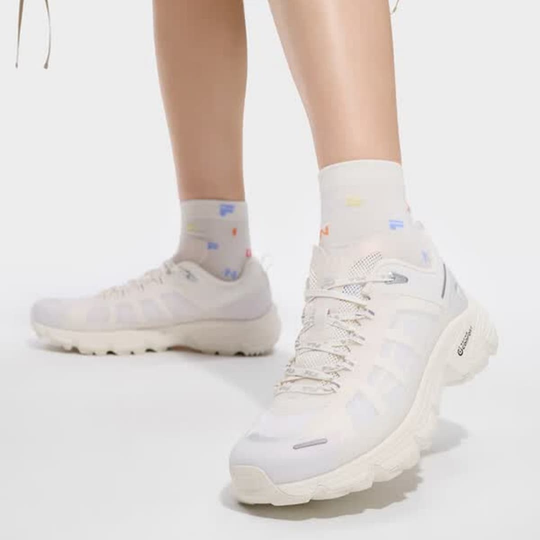 Кроссовки FILA FUSION COMO X Lake Series Амортизация Устойчивость к истиранию Дышащий Легкий Низкий Верх Уличная Обувь Женская - изображение 7