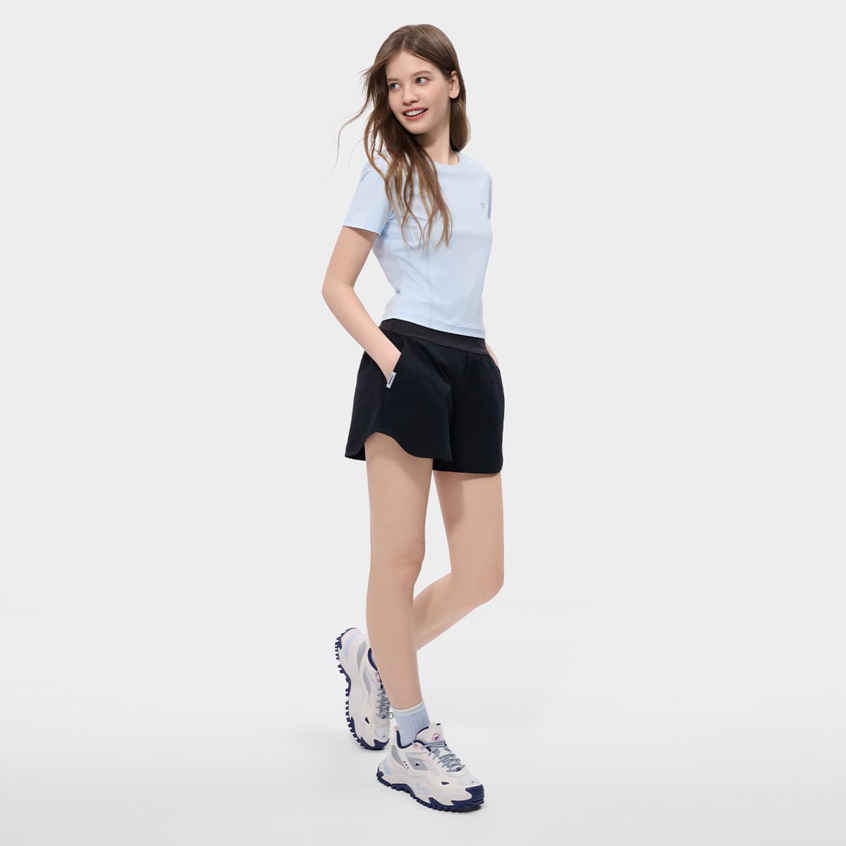 Футболка FILA FUSION Life Стандартная (стандартная) T-рубашка Женская - изображение 6