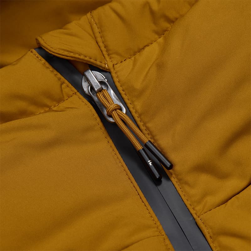 Зимняя куртка FILA FUSION LIFE Caramel Brown BN Unisex Down Jackets FILA FUSION LIFE Карамельный Коричневый BN Унисекс Пуховики - изображение 5