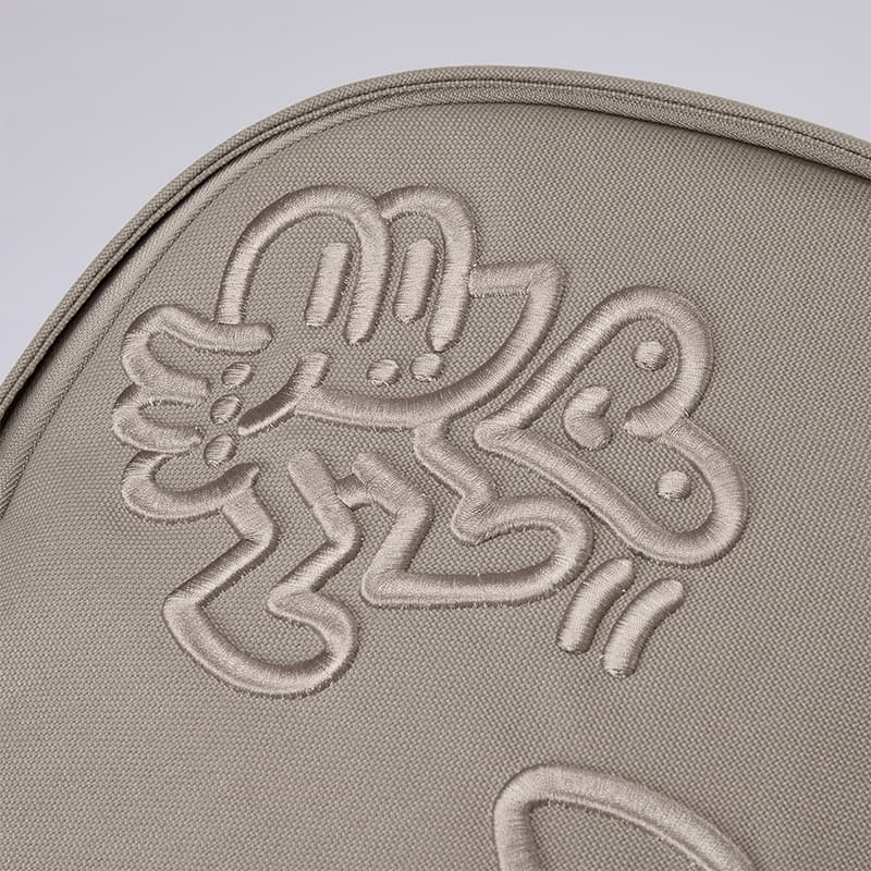 Рюкзак FILA FUSION X MR.DOODLE Коллаборация Ткань Рюкзак Унисекс Серо-коричневый Хаки - изображение 5