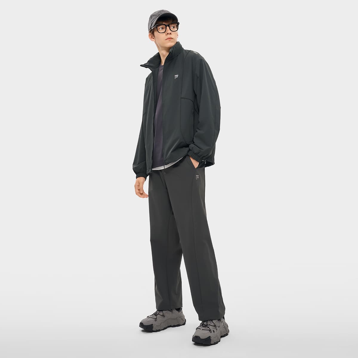 Куртка FILA FUSION FUSIONEER Куртка Мужской REEF Речно-каменный серый - изображение 3