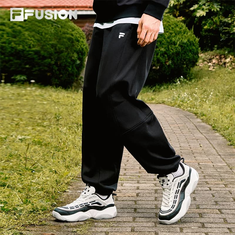 Штаны FILA FUSION FOB Повседневные брюки Мужской Глубокий черный - изображение 5