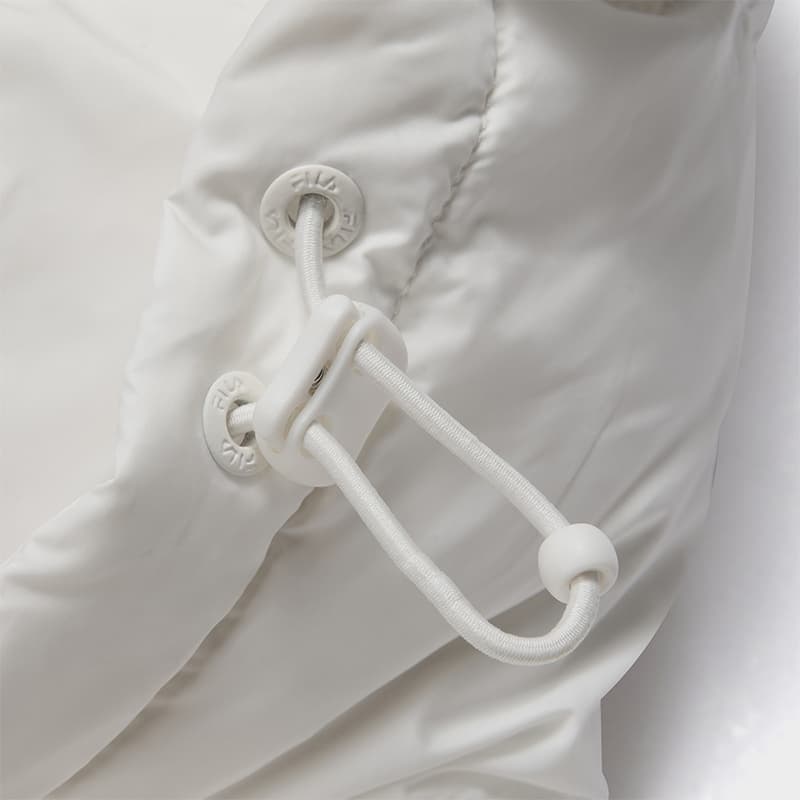 Пуховик FILA FUSION FOB Пуховик Женский Молочно-туманный Белый - изображение 6