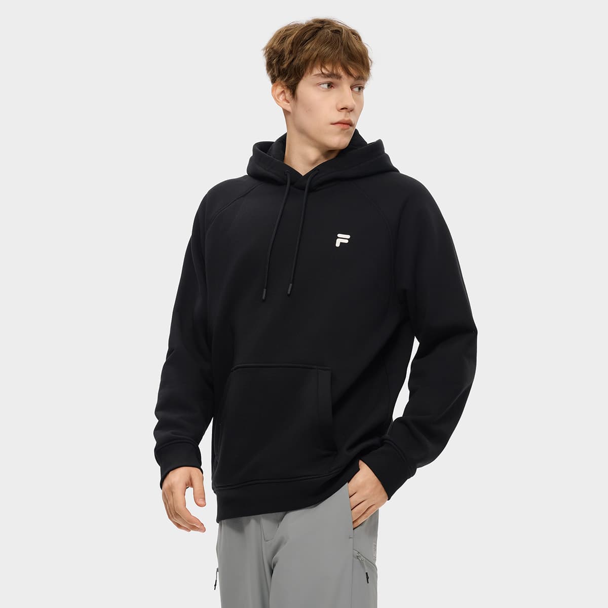 Кофта FILA FUSION FOBFILA X MOONGE Свитшот Мужской Глубокий черный - изображение 5