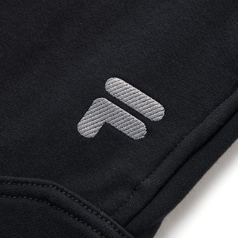 Штаны FILA FUSION Вязаные тренировочные брюки мужские глубокий черный - изображение 6