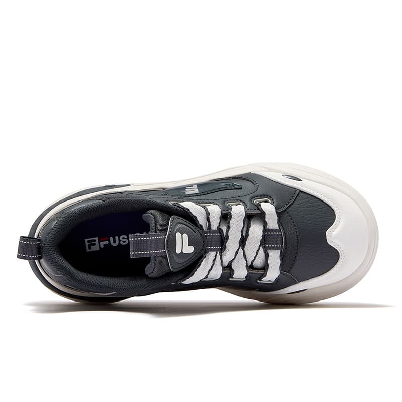 Кроссовки FILA FUSION CANNOLI Cake Shoes Низкие Скейтборд Обувь Женские Тень Черный Серый - изображение 7