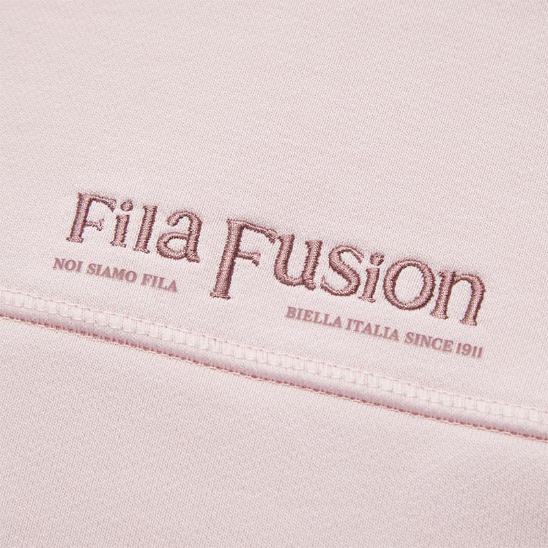 Кофта FILA FUSION FOB Персик Фантазия Розовый Унисекс Свитшоты - изображение 5