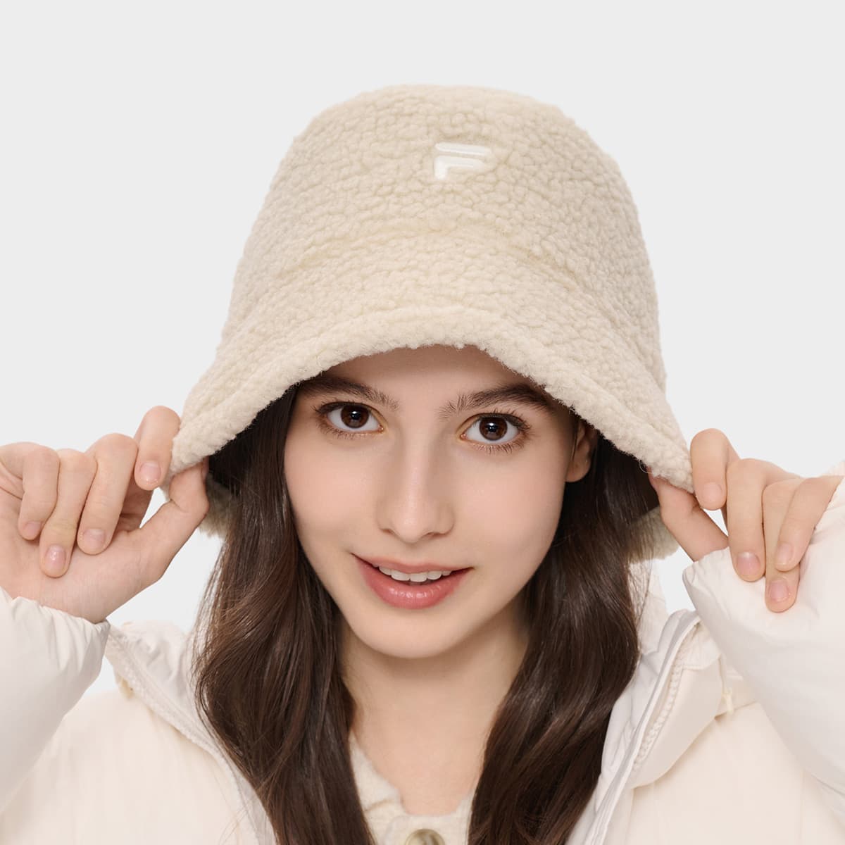 Панама FILA FUSION FUSIONEER Полиэфирное волокно Bucket Hats Unisex - изображение 4