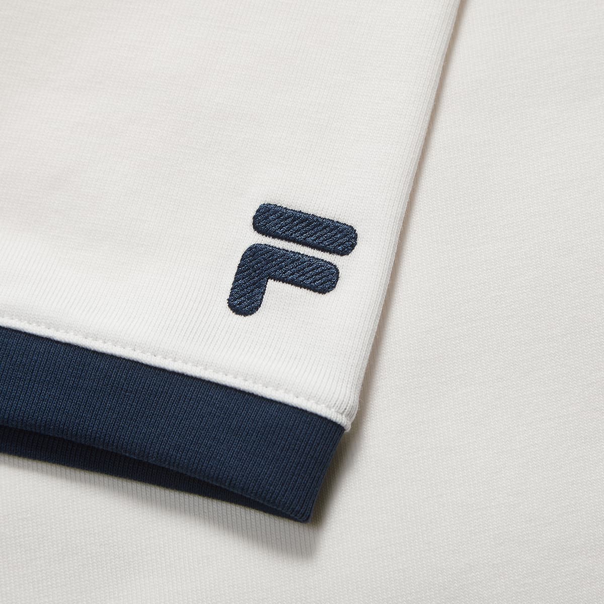 Футболка FILA FUSION Рабочая одежда Стандартная рукавная рубашка Женская Зефирно-белая - изображение 4
