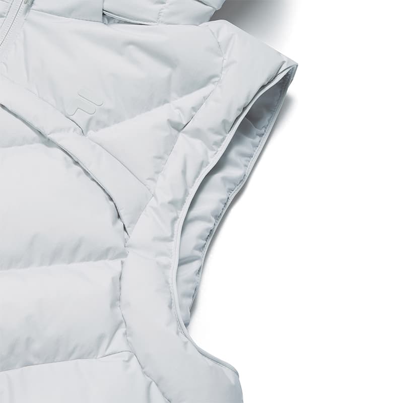 FILA FUSION Slate Gray GY Женские Down Vests - изображение 4