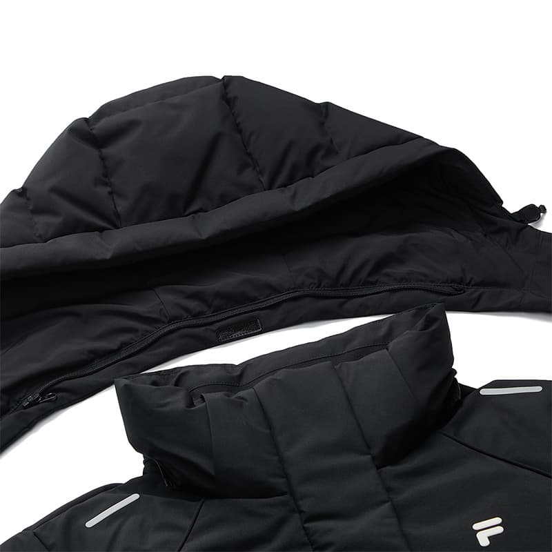 Пуховик FILA FUSION URBAN TECH Пуховик Женский Глубокий Черный - изображение 6